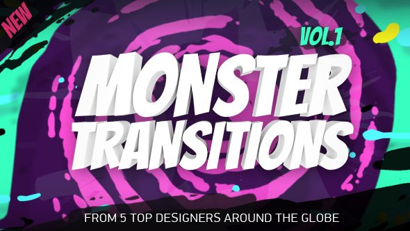 125+ Monster Transitions - Download Videohive 19696211