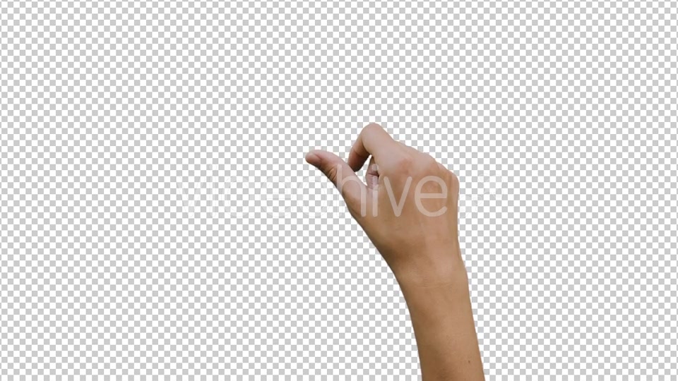 14 Footage Female Hand Gestures Touchscreen  - Download Videohive 12518695