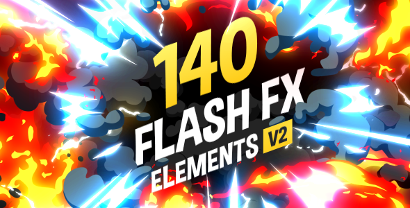 140 Flash FX Elements - Download Videohive 11266469