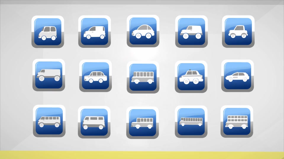 140 Traffic Icons and Elements Videohive 20083280 After Effects Image 11