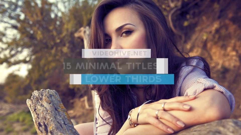 15 Clean Minimal Titles - Download Videohive 10126277