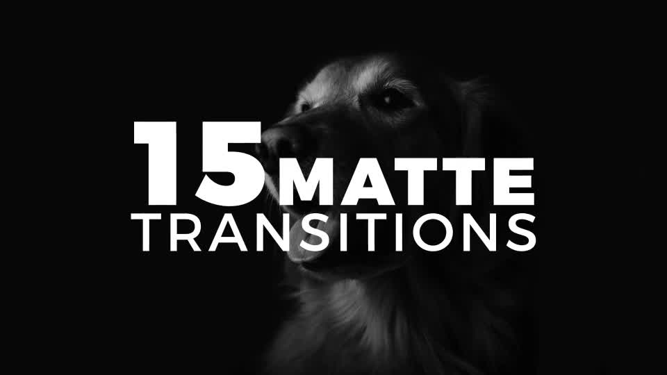 15 Matte Transitions - Download Videohive 18127405