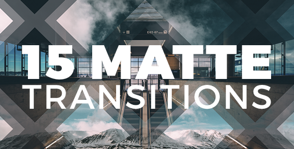 15 Matte Transitions - Download Videohive 18127405