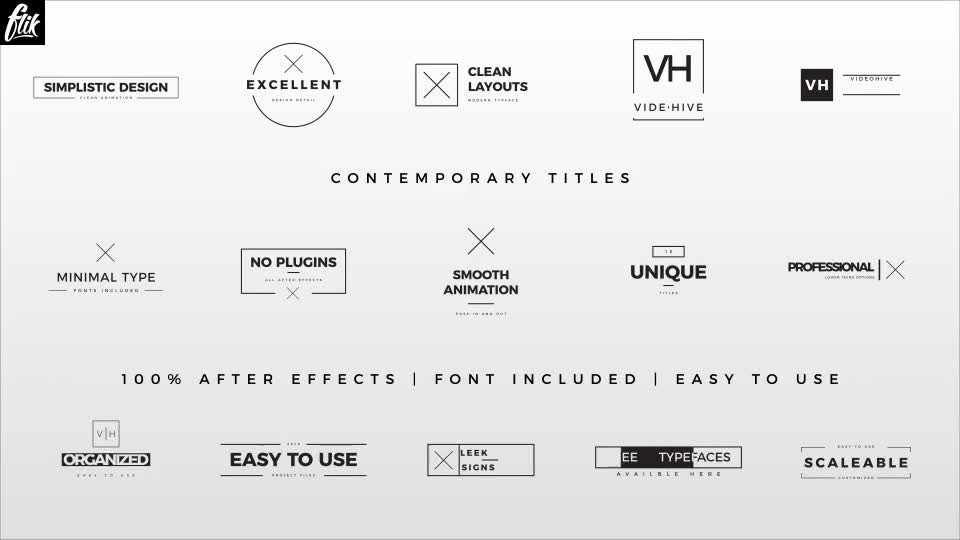 15 Minimal Titles - Download Videohive 19182094