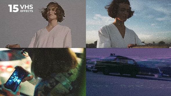 15 VHS Video Effects - Videohive Download 23689716