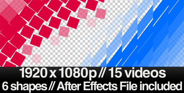 15 Videos of Elegant Transition Overlays + AE File - Download Videohive 144205