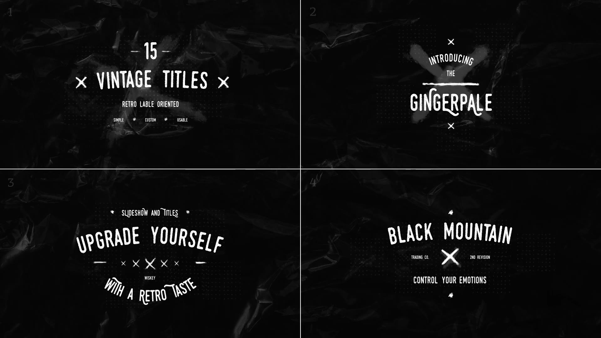 15 Vintage Titles Pack 2 Videohive 33474822 After Effects Image 4