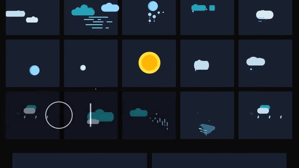 15 Weather Icons Pack Videohive 24658488 Premiere Pro Image 2