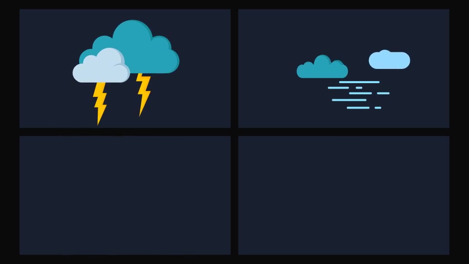 15 Weather Icons Pack Videohive 24658488 Premiere Pro Image 4