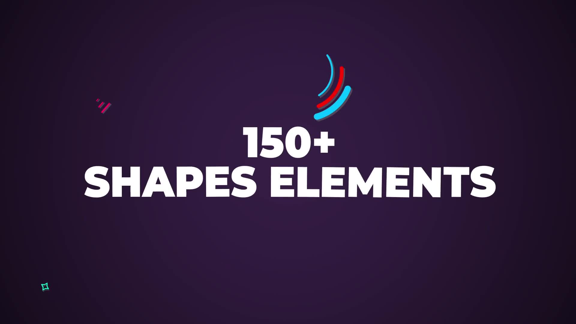 150+ Shape Elements Videohive 38493991 After Effects Image 1