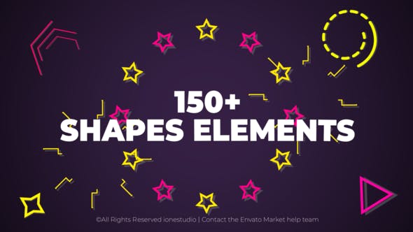 150+ Shape Elements - Download Videohive 38493991