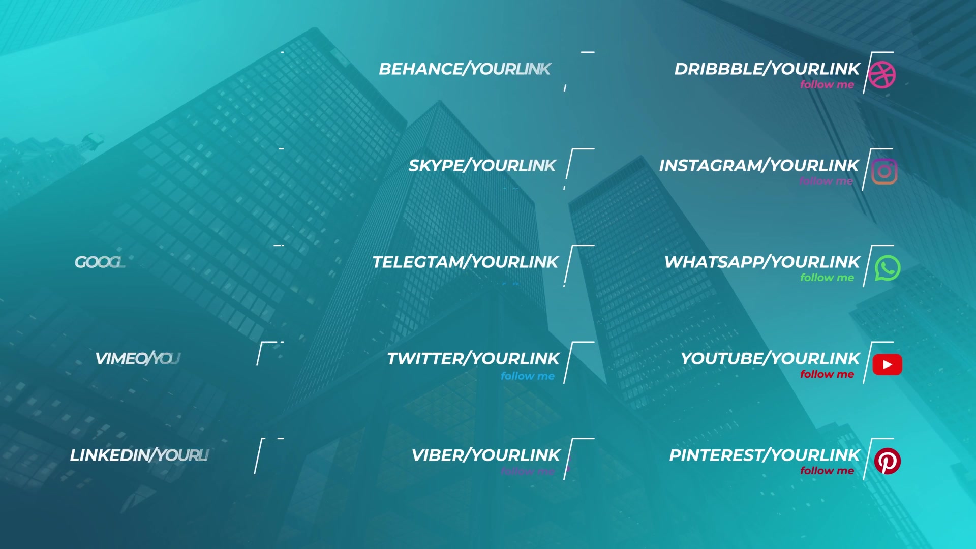 150 Social Media Lower Thirds Videohive 24581188 Premiere Pro Image 6