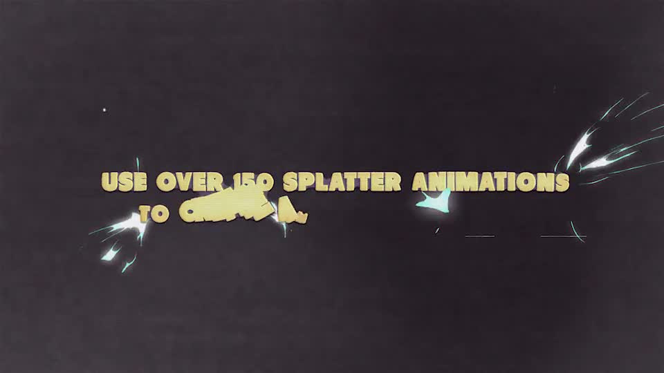 150 Splatter Animations + Opener - Download Videohive 10321894