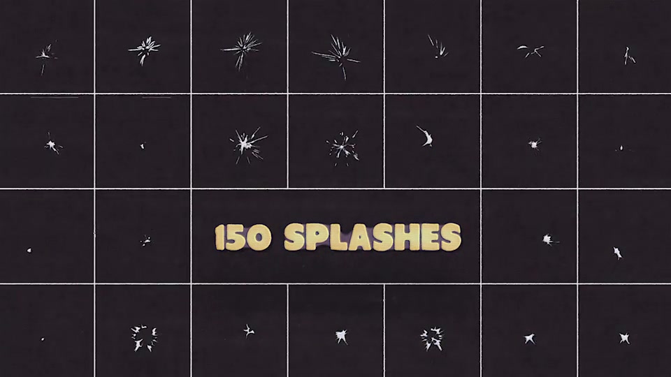 150 Splatter Animations + Opener - Download Videohive 10321894