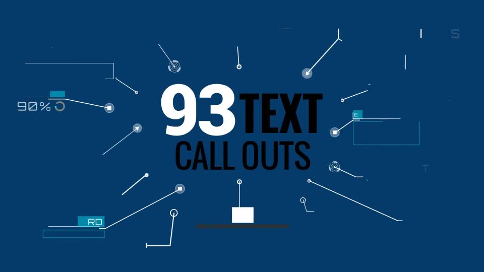 152 Call Out Titles - Download Videohive 13597258
