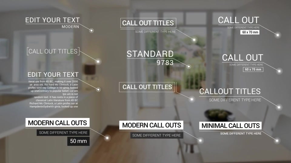 152 Call Out Titles - Download Videohive 13597258