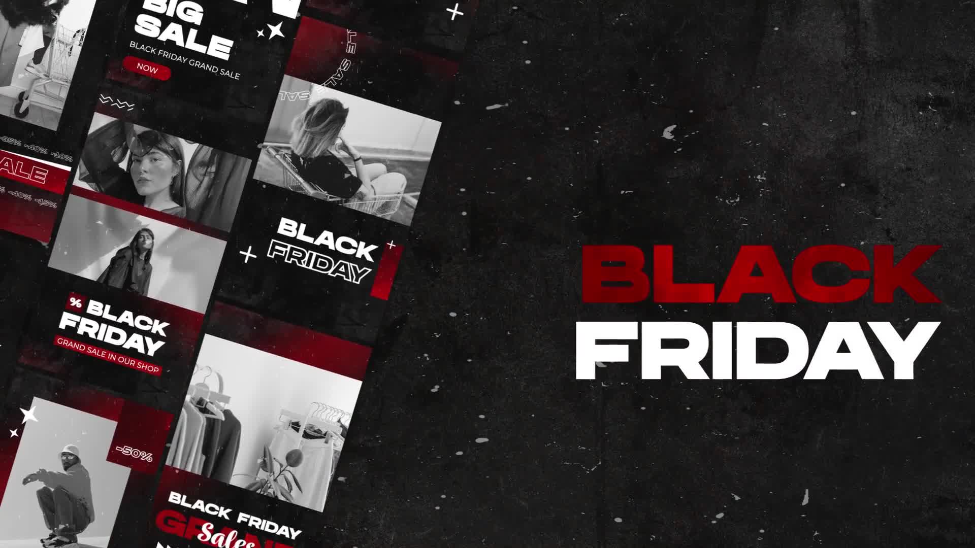 16 BLACK FRIDAY STORIES Videohive 40781829 After Effects Image 1