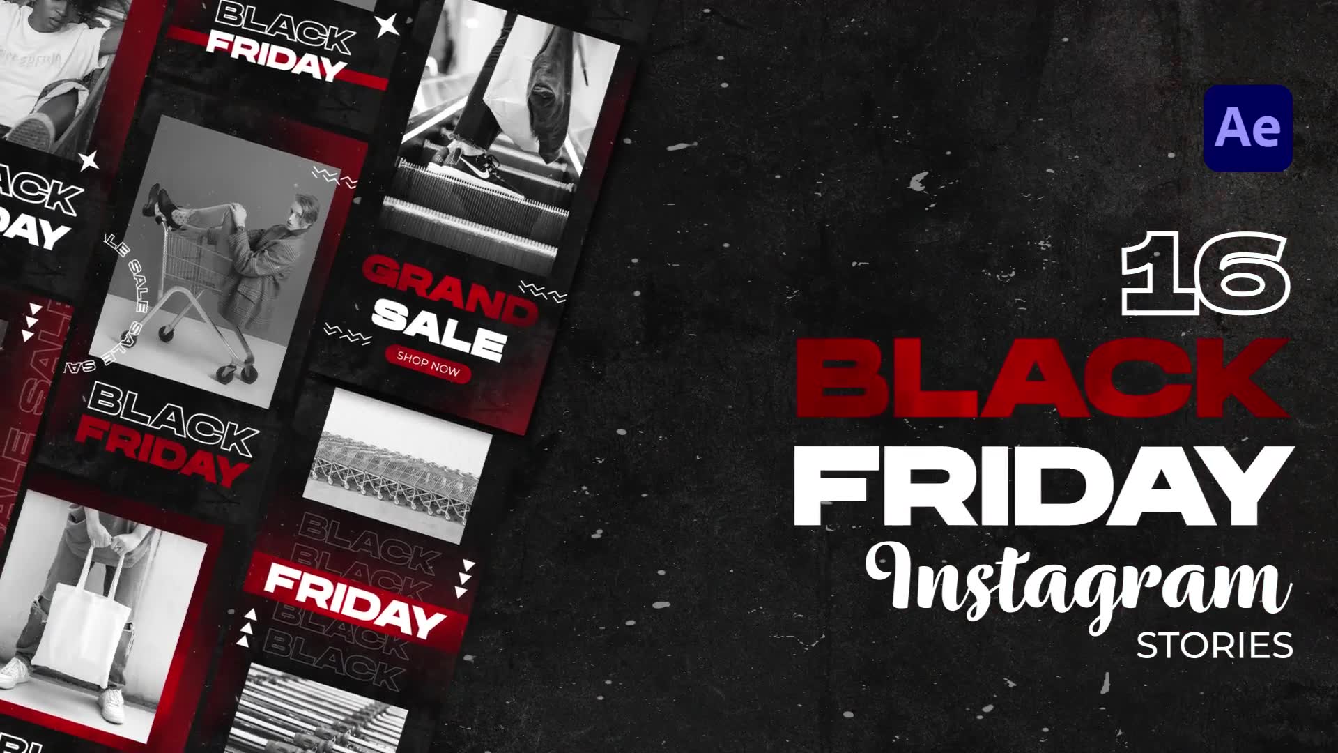 16 BLACK FRIDAY STORIES Videohive 40781829 After Effects Image 3