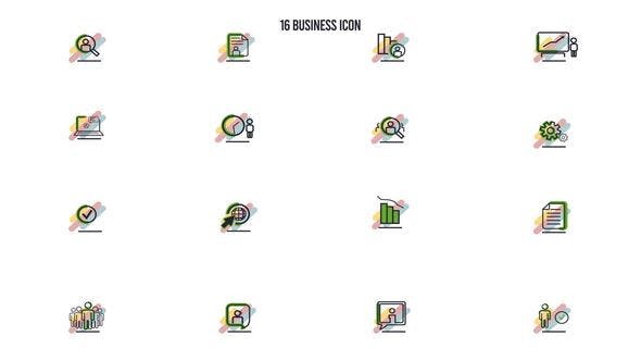 16 Business Icon - 28842164 Download Videohive