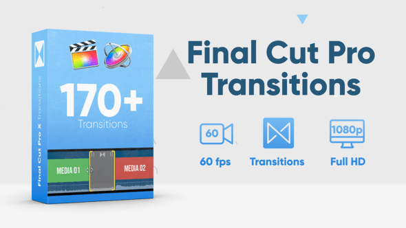 170+ Final Cut Pro X Transitions - 38524672 Download Videohive