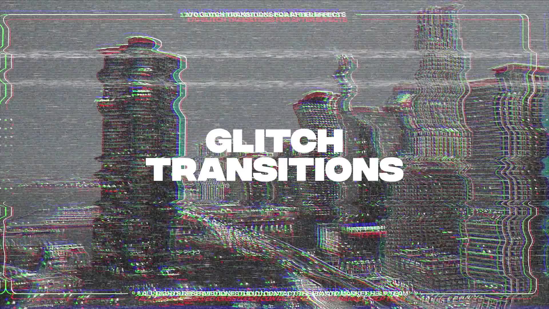 170 Glitch Transitions Videohive 37251245 After Effects Image 1