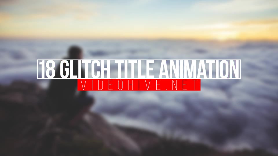 18 Glitch Title - Download Videohive 12904549