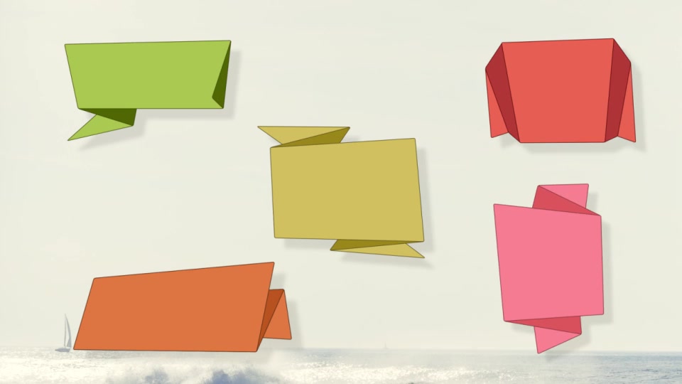 18 Origami banners Videohive 18286271 After Effects Image 8