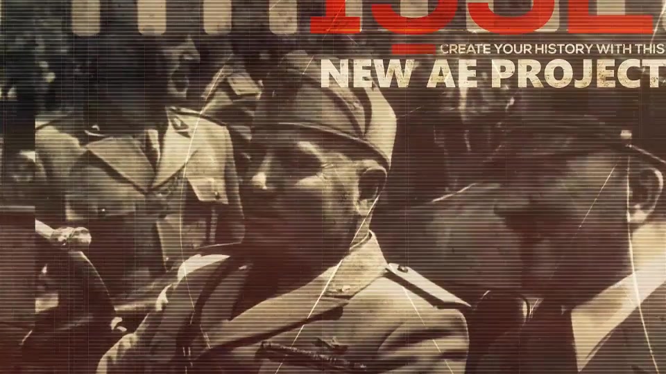 1945 History Opener Videohive 18248223 After Effects Image 3