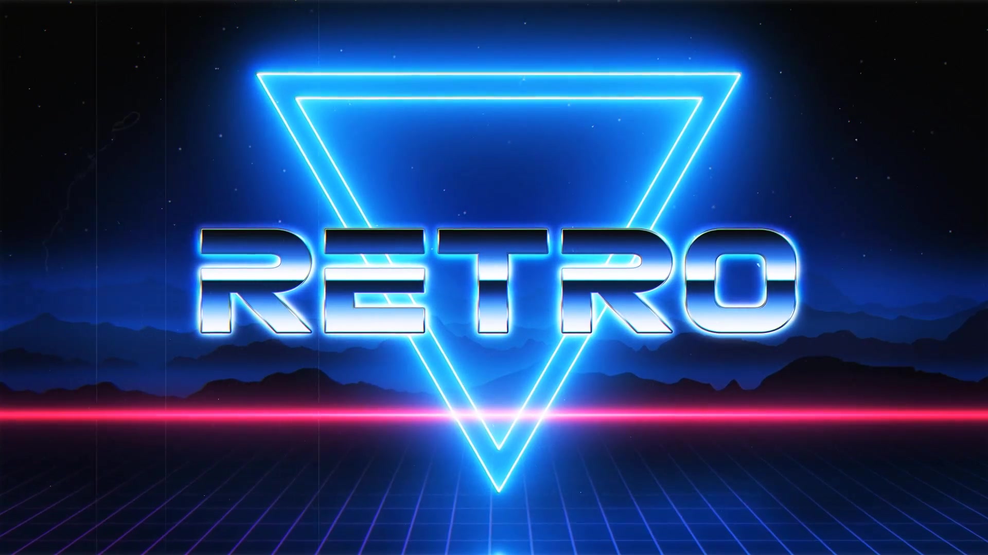 1980s Logo Reveal Pack Videohive 25042251 After Effects Image 4