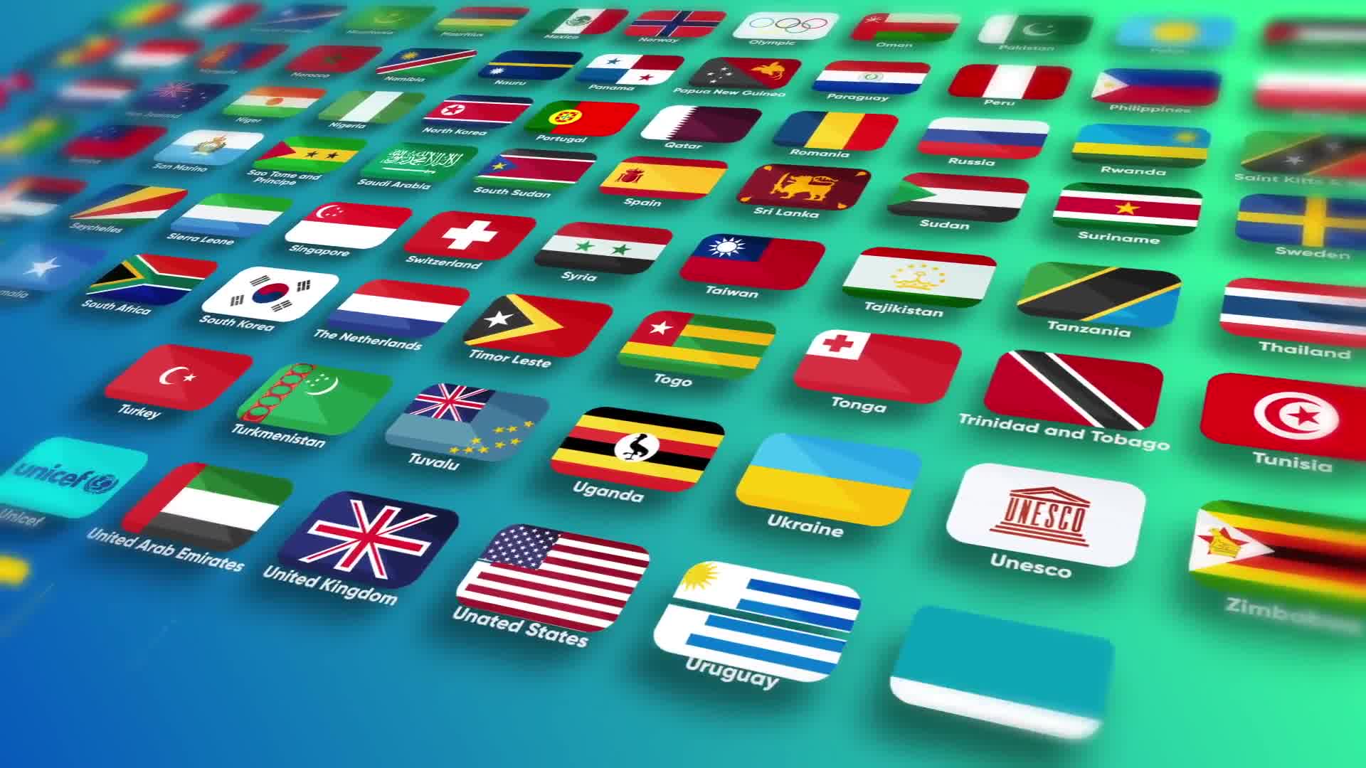 199 Animated Flag Icons Videohive 22428572 After Effects Image 11