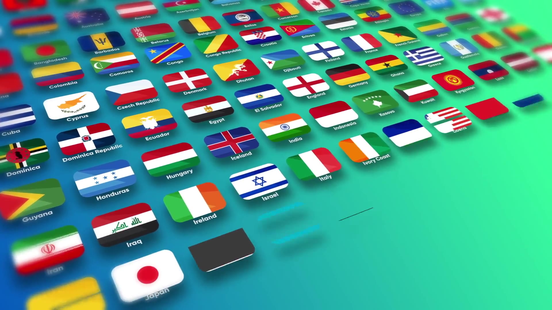 199 Animated Flag Icons Videohive 22428572 After Effects Image 7