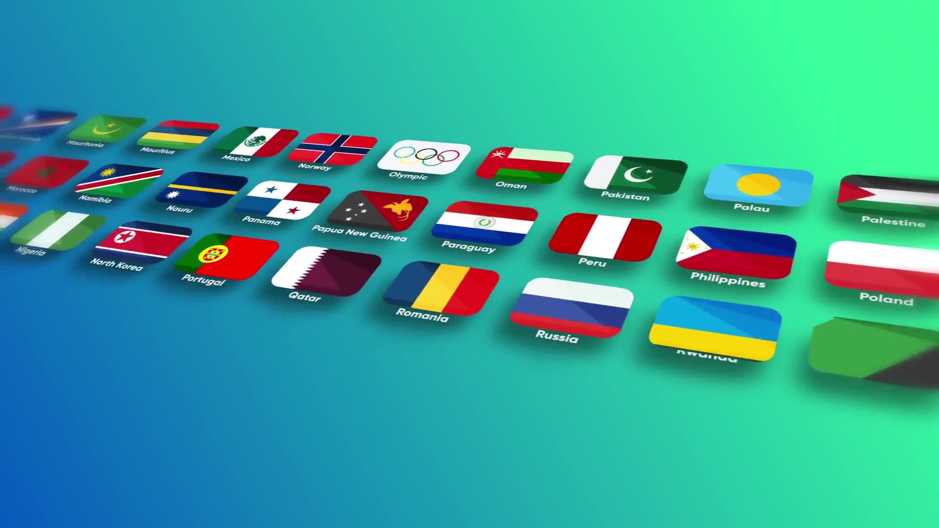 199 Animated Flag Icons Videohive 22428572 After Effects Image 9