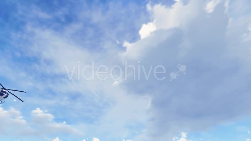 2 Helicopter Scene With Sky - Download Videohive 16522621