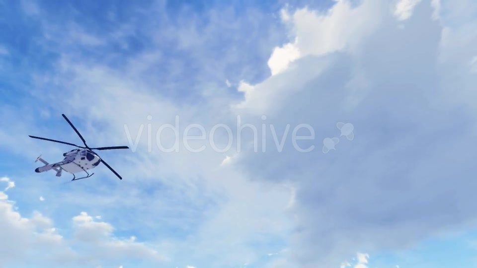 2 Helicopter Scene With Sky - Download Videohive 16522621