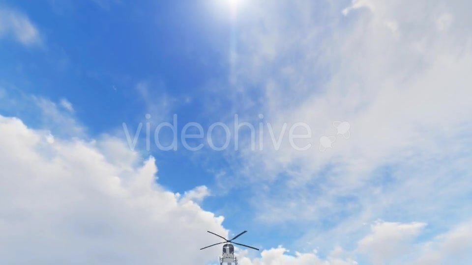 2 Helicopter Scene With Sky - Download Videohive 16522621