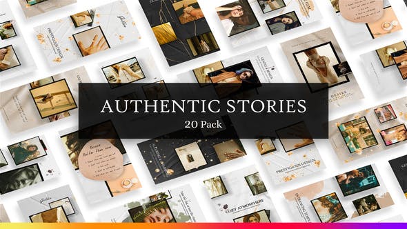 20 Authentic Instagram Stories - Download 28620223 Videohive