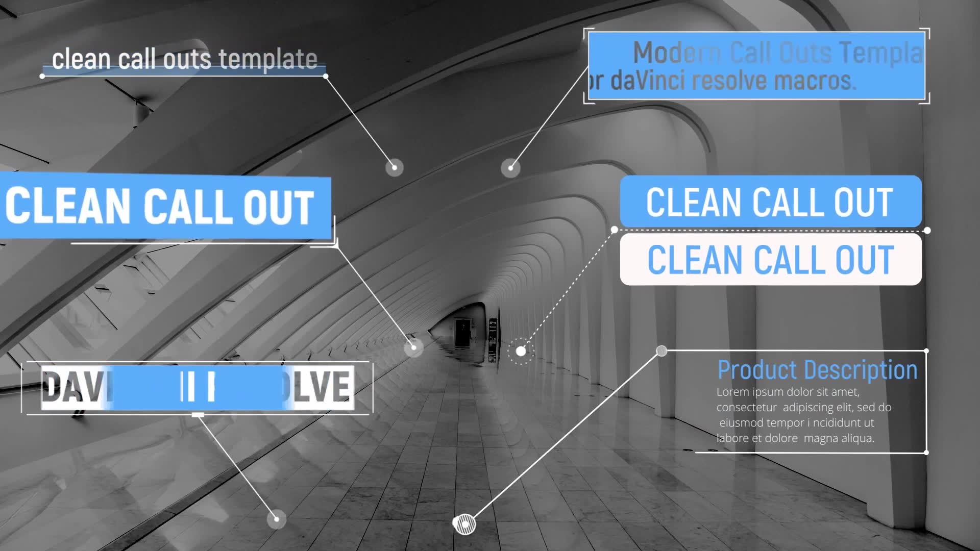 20 Clean Callouts V.1 Videohive 30050943 DaVinci Resolve Image 2