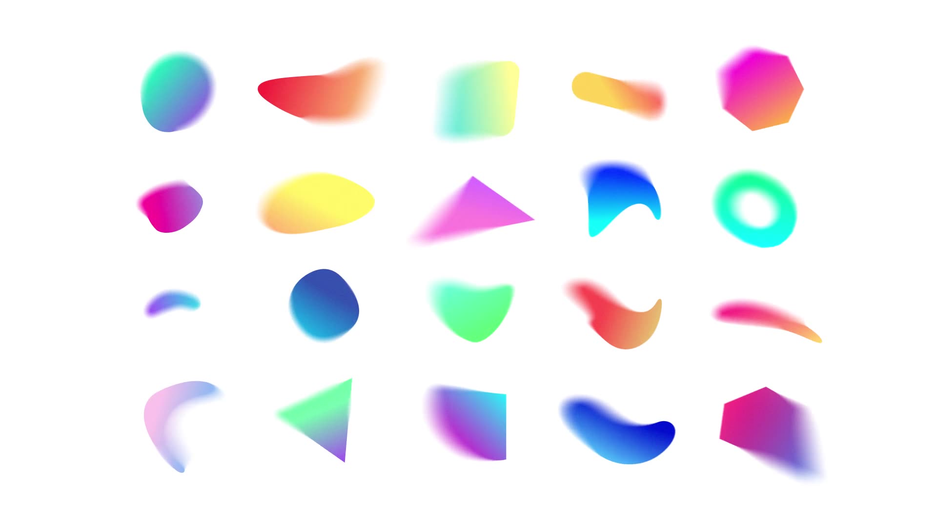 20 Colorful Gradient Shapes Videohive 36488224 After Effects Image 10