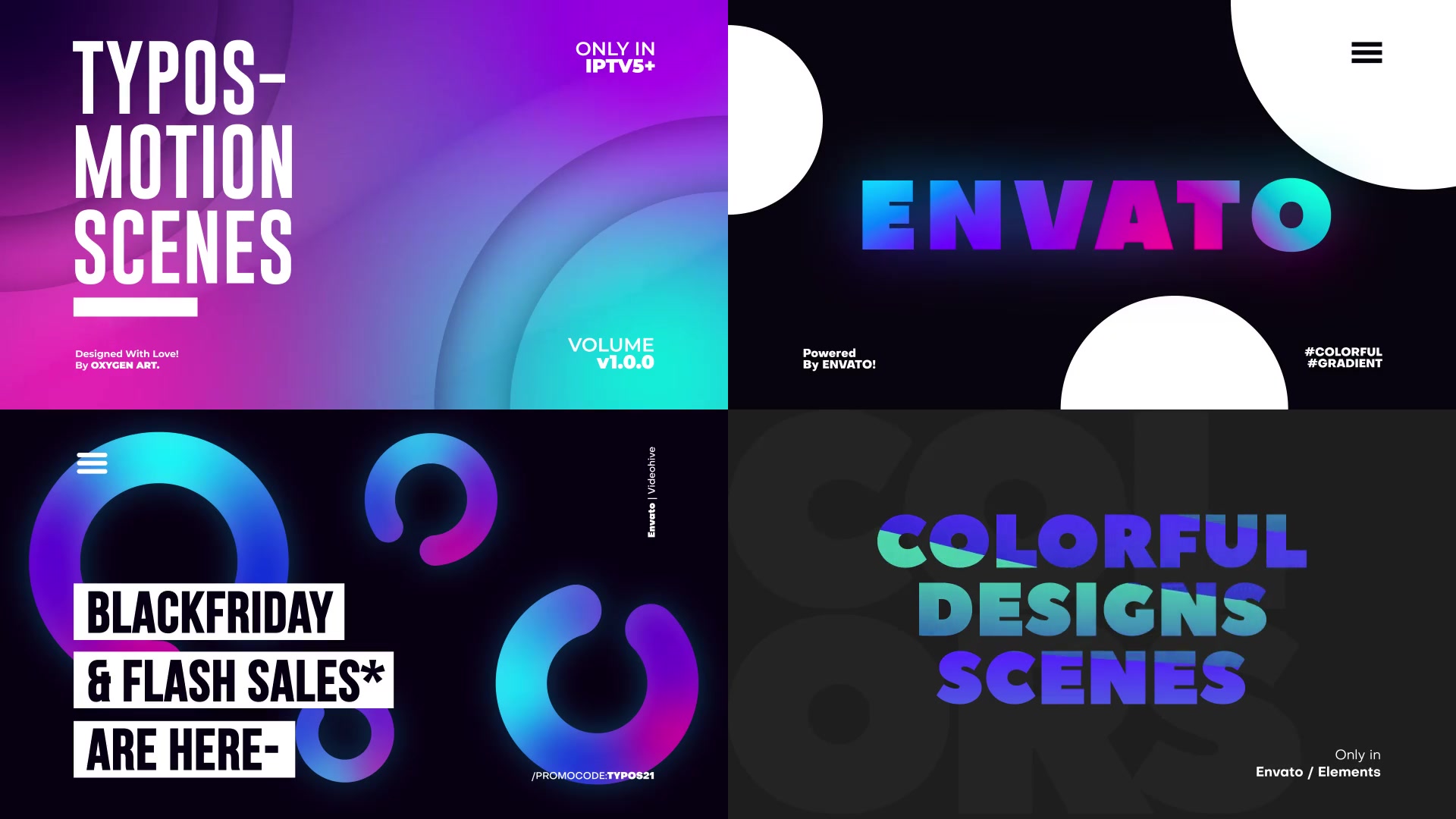 20 Creative Typography Scenes Videohive 33534899 After Effects Image 11