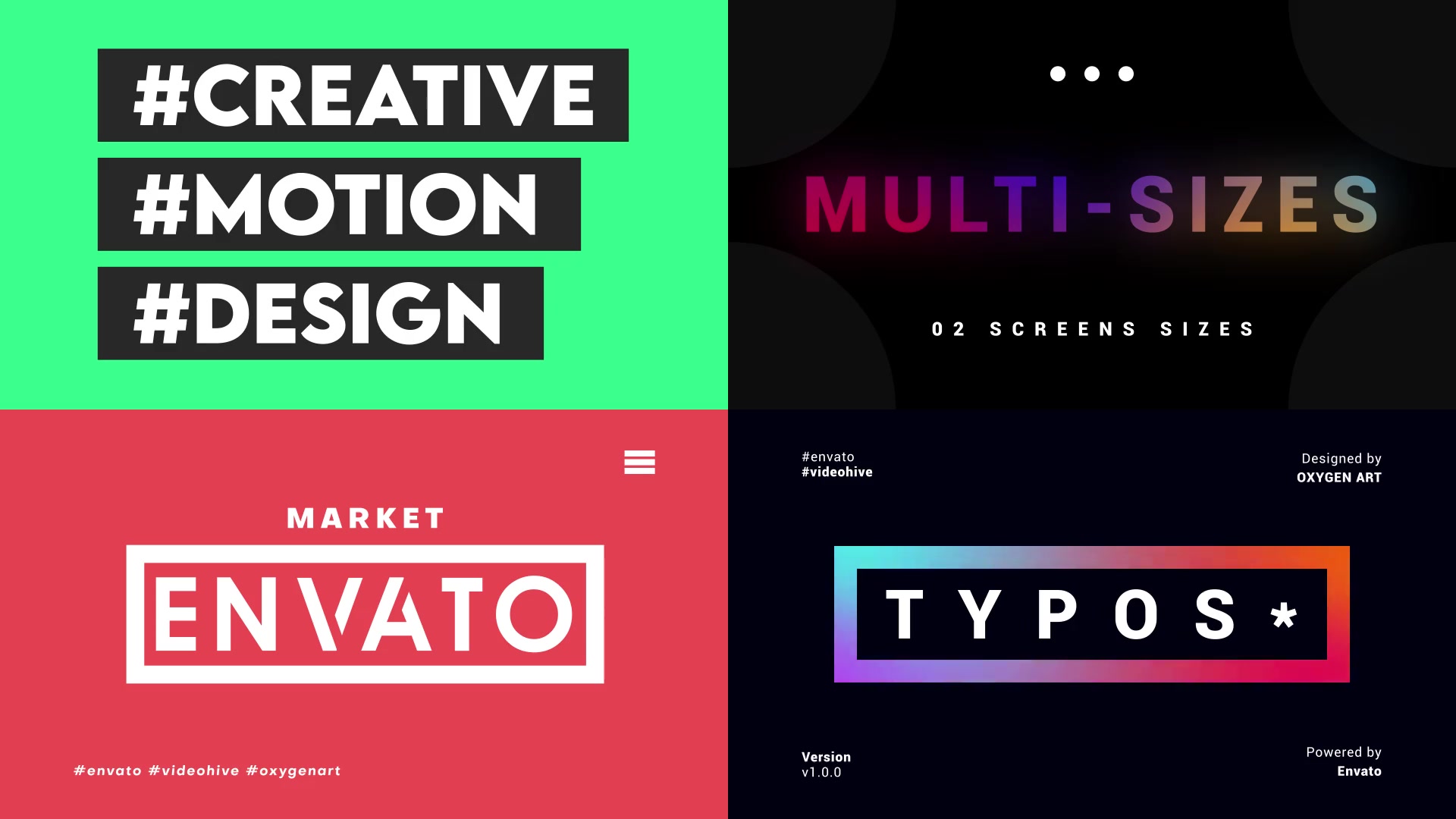 20 Creative Typography Scenes Videohive 33534899 After Effects Image 7