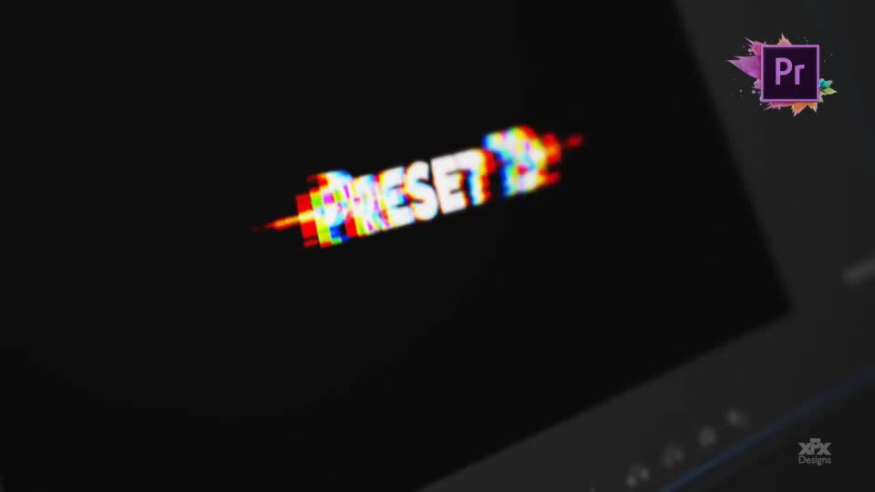 20 Glitch Text Presets Pack For Premiere Pro MOGRT Videohive 26974957 Premiere Pro Image 1