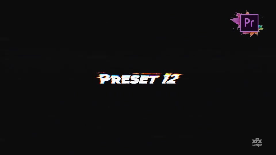 20 Glitch Text Presets Pack For Premiere Pro MOGRT Videohive 26974957 Premiere Pro Image 9