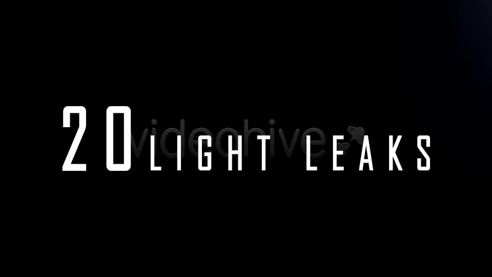 20 Light Leaks - Download Videohive 4641889