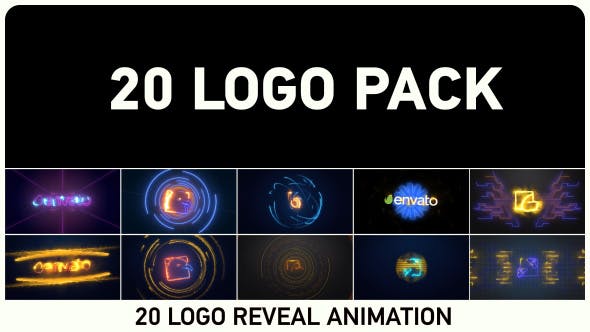 20 Logo Pack - Download 16724199 Videohive