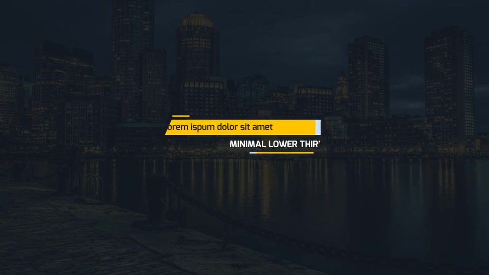 20 Minimal Lower Thirds Videohive 17516486 After Effects Image 10