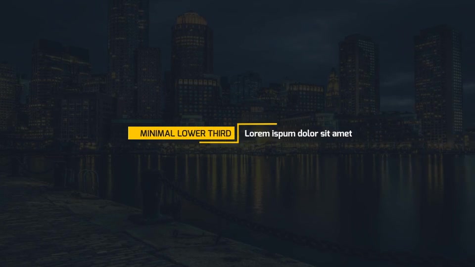 20 Minimal Lower Thirds Videohive 17516486 After Effects Image 11