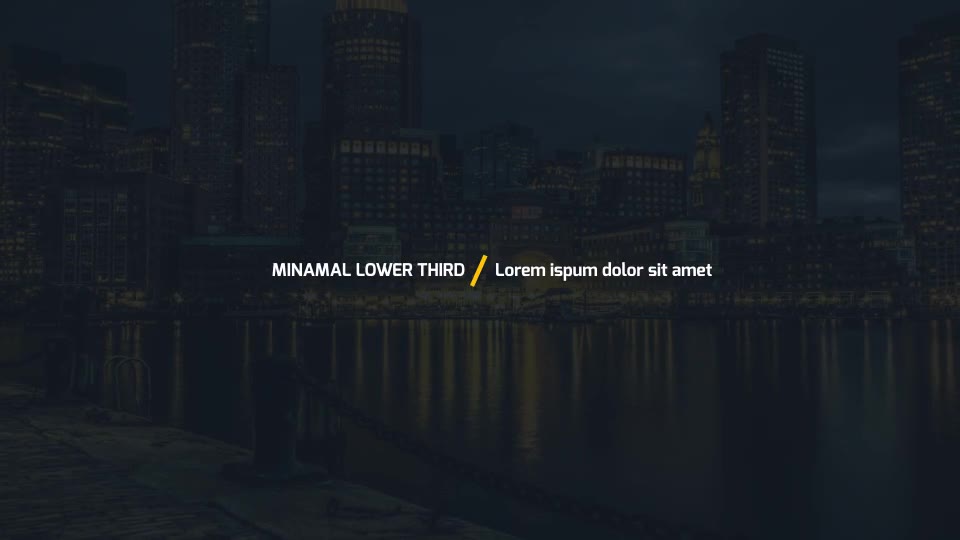 20 Minimal Lower Thirds Videohive 17516486 After Effects Image 3