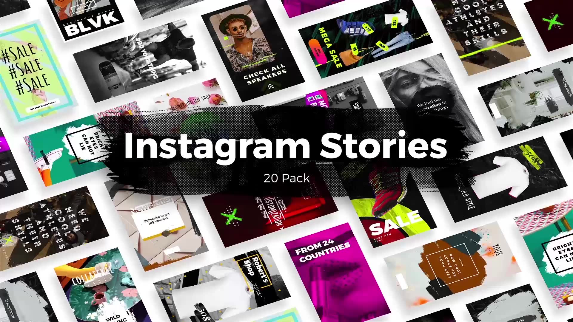 20 Modern Instagram Stories Videohive 27460804 After Effects Image 3