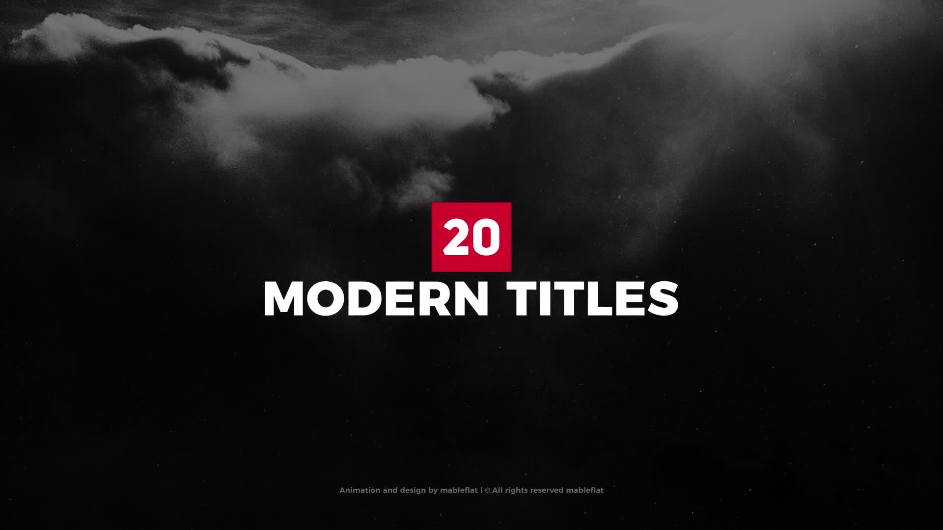 20 Modern Titles vol.2 - Download Videohive 20556666