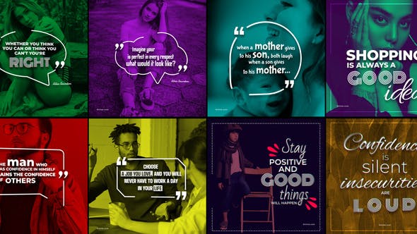 20 Qoutes Titles Instagram Pack 2 - Videohive 29384645 Download
